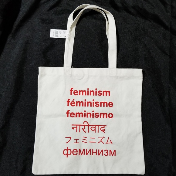 Handbags - Feminism Canvas Tote Bag